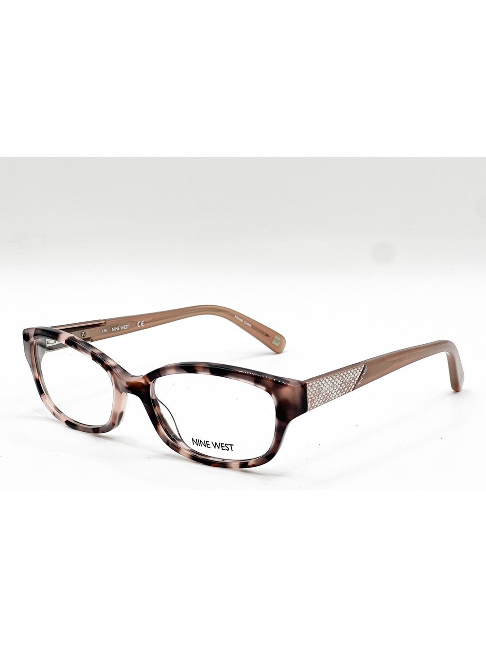 Nine West Nw5072 674 Brown Tortoise Authentic Eyeglasses 52-17-135